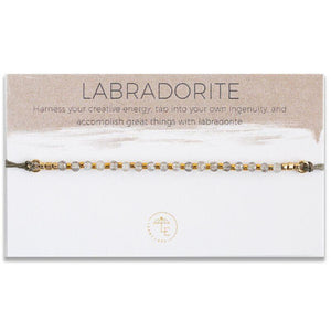 Lily Labradorite Bracelet