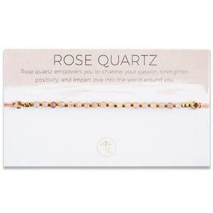 Lily Rose Quartz Bracelet