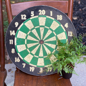 Vintage dart board