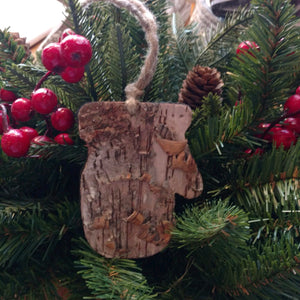 Aspen Bark Ornaments