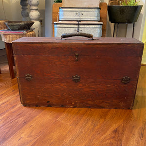 1947 antique/ vintage carpenters tool box