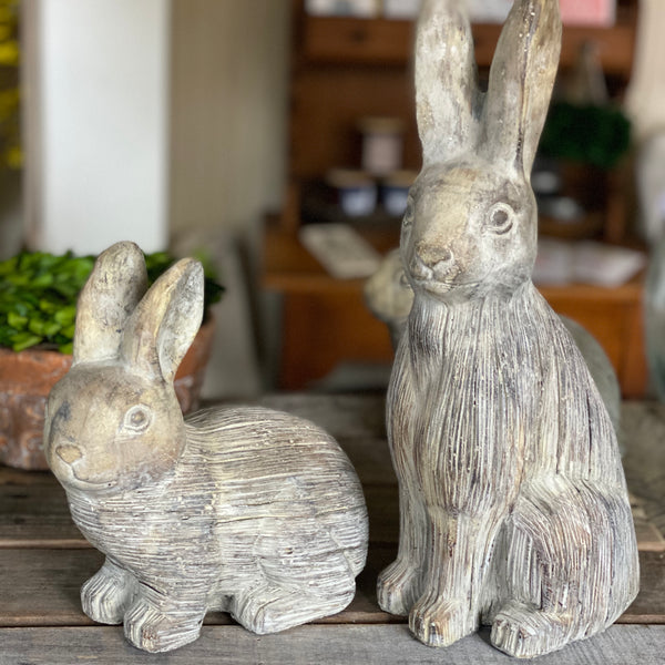 Cement Garden Rabbit - Pine Grove Trading Company